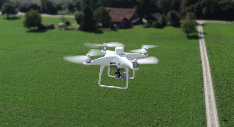 Drohnenflugeinsatz für die Planungsgrundlage