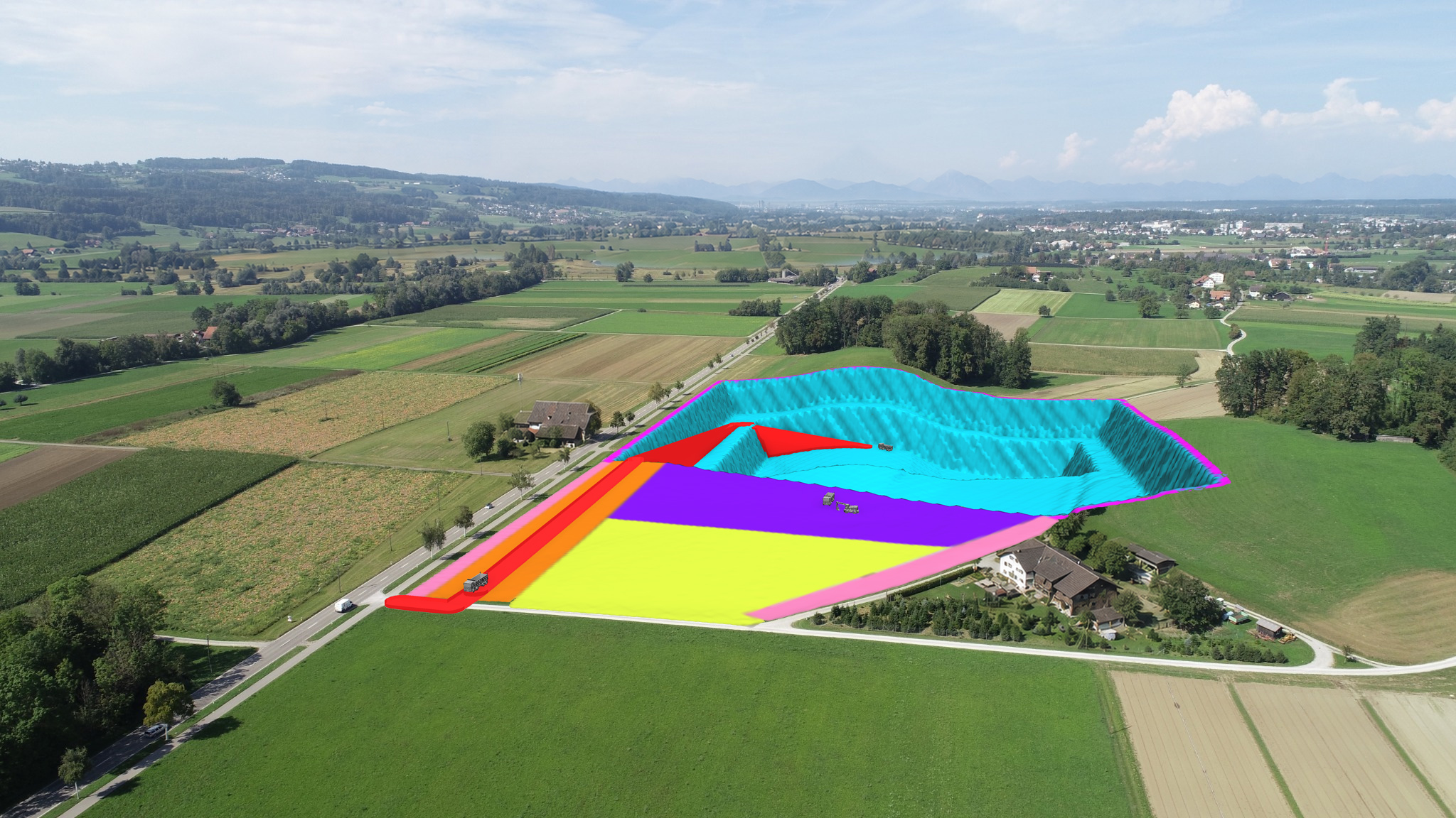 Aktuell: Landschaftsvisualisierungen mit KI Wenn GIS die Richtung vorgibt_Konzeptvisalisierung
